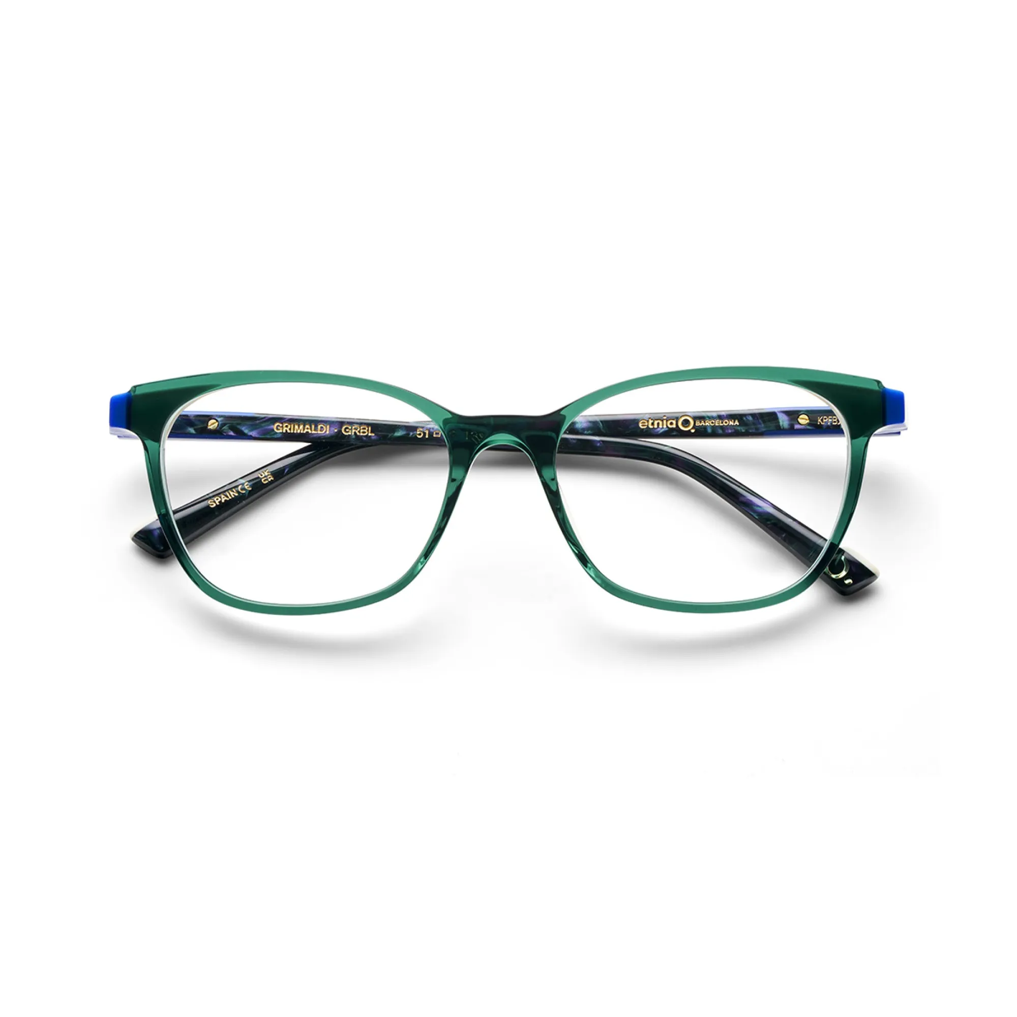  Etnia Barcelona GRIMALDI - GRBL Verde Blu | Occhiale Da Vista Donna 