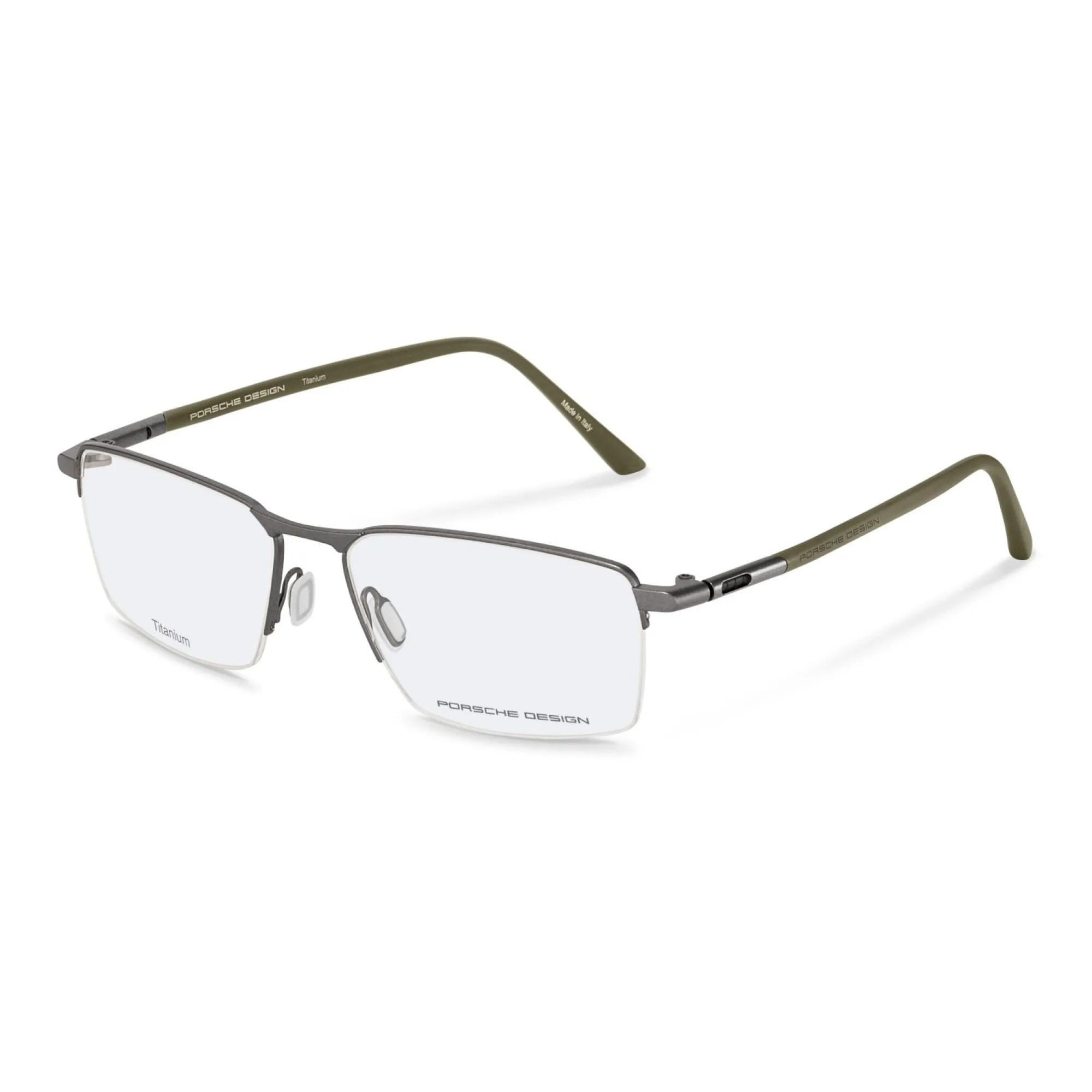   Porsche P8765 - C000 Grigio/oliva | Occhiale Da Vista Uomo 